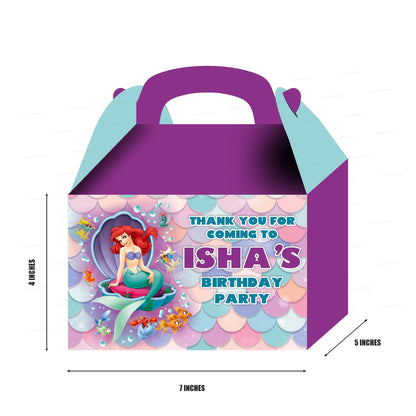 Mermaid Theme Goodie Return Gift Boxes