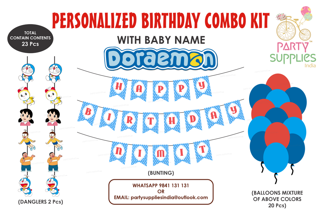 Doraemon Theme Basic Combo Kit