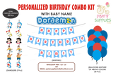 Doraemon Theme Basic Combo Kit - image 1 of 4 | Party Supplies India