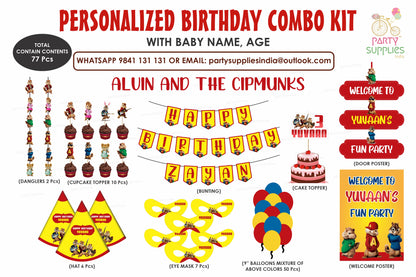 Alvin and Chipmunks Theme Preferred Combo Kit