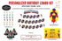 Power Rangers Theme Heritage Combo Kit - image 1 of 6 | Party Supplies India