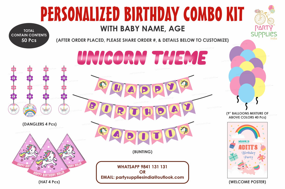 Unicorn Theme Heritage Kit