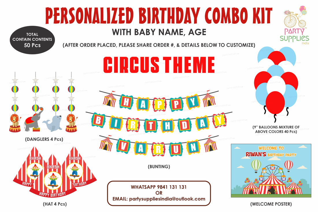 Circus Theme Heritage Kit
