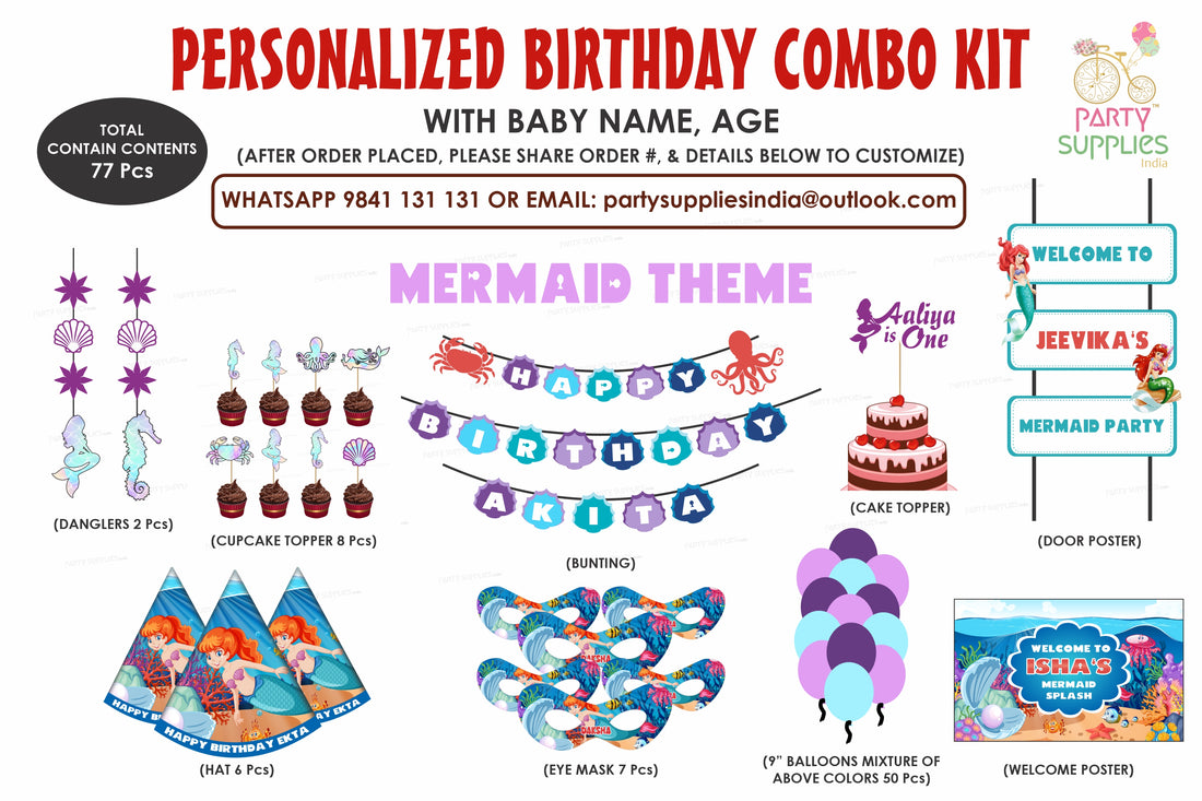 Mermaid Theme Preferred Kit