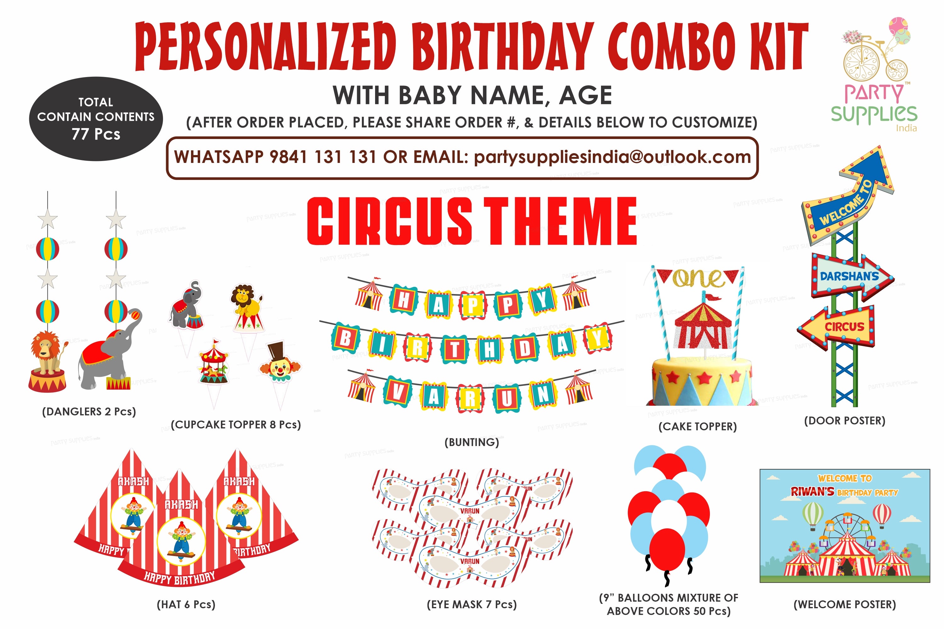 PSI Circus Theme Preferred Kit