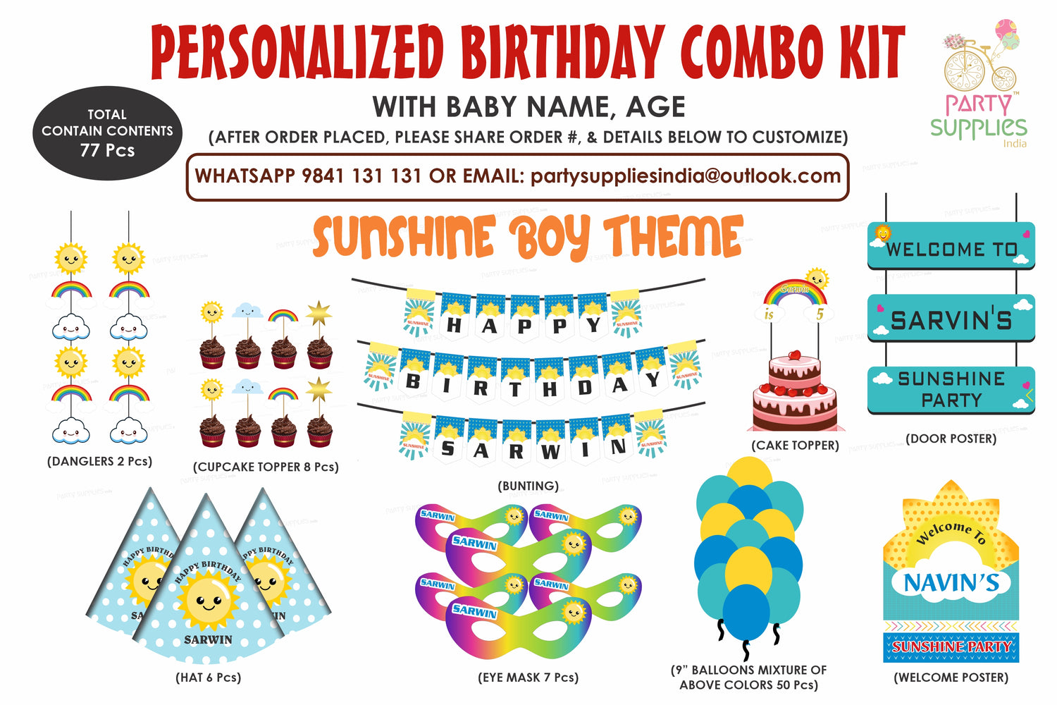 PSI Sunshine Boy Theme Preferred Kit