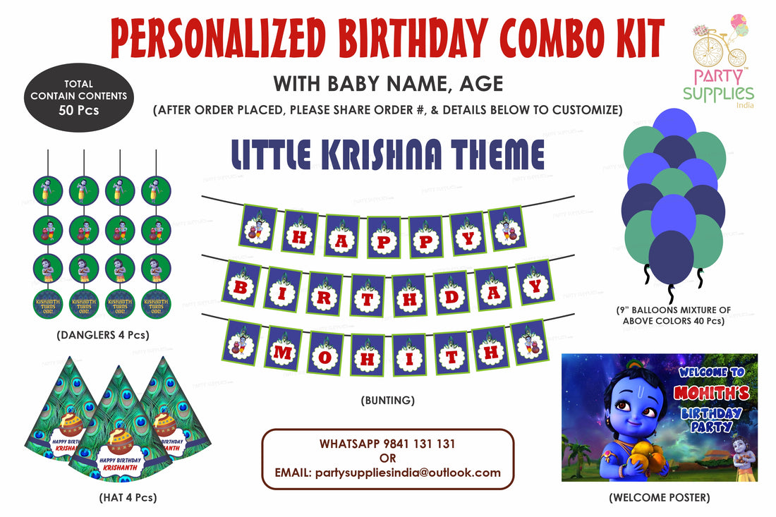 Little Krishna Theme Heritage Kit