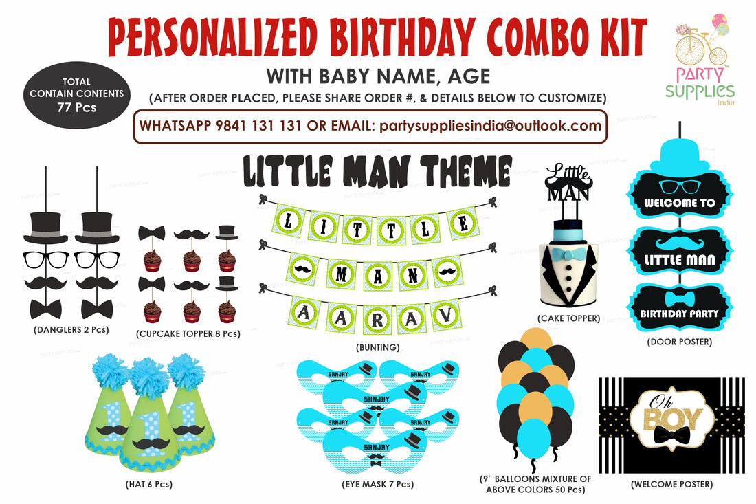 Little Man Theme Preferred Kit
