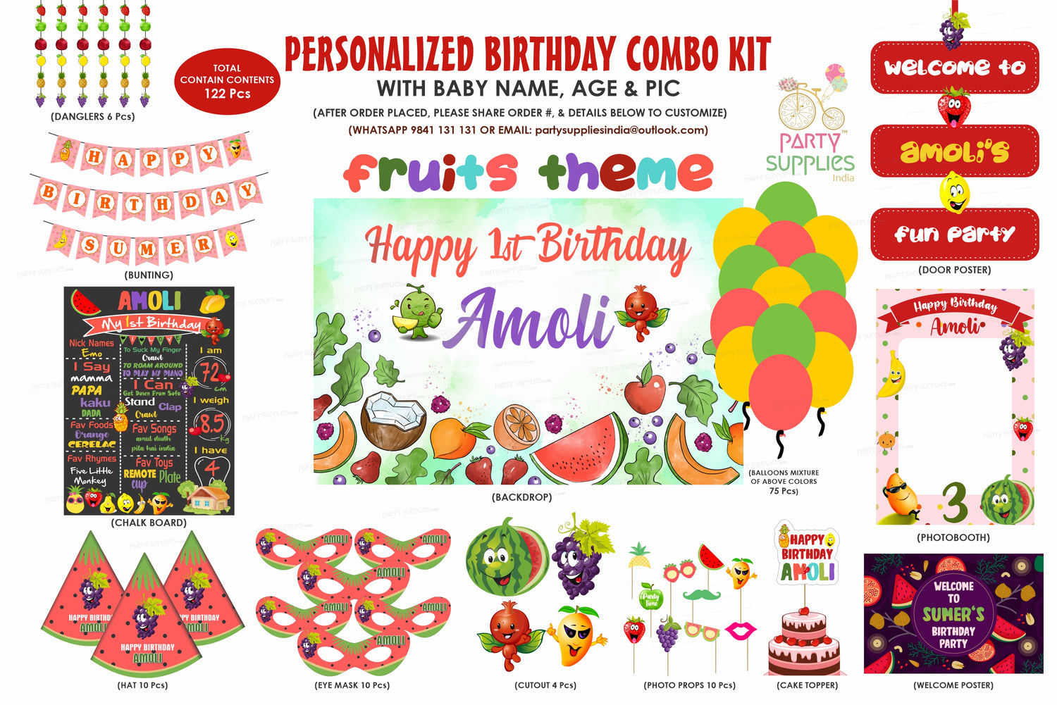 PSI Fruits Theme Classic Kit