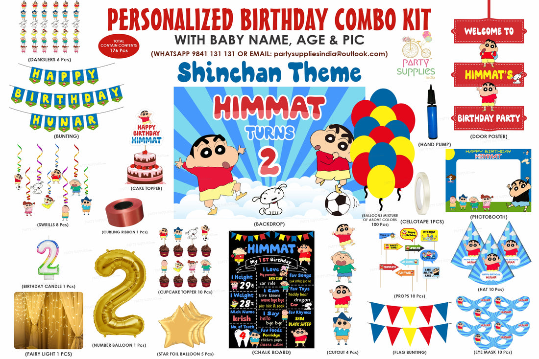 Shinchan Theme Premium Kit