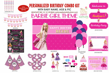 PSI Barbie Theme Classic Combo Kit
