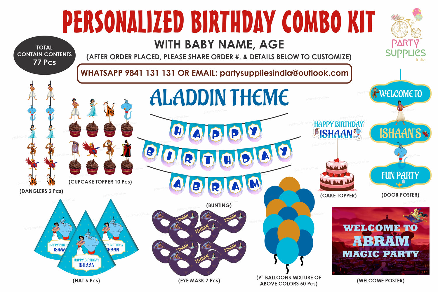 PSI Aladdin Theme Preferred Combo Kit