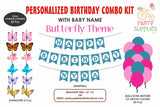 Butterfly Theme Basic Kit - image 1 of 4 | Party Supplies India