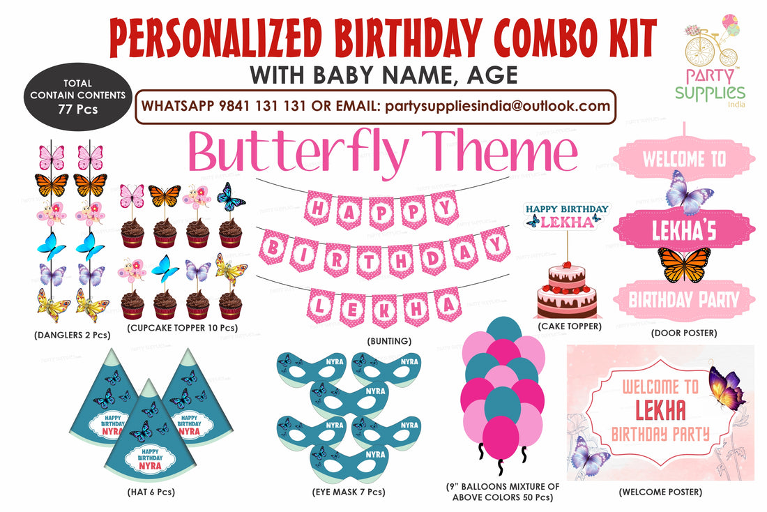 Butterfly Theme Preferred Kit