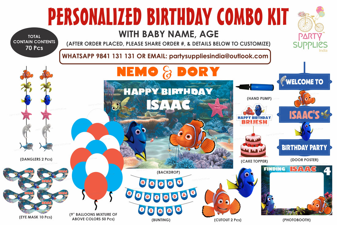PSI Nemo and Dory Theme Exclusive Kit