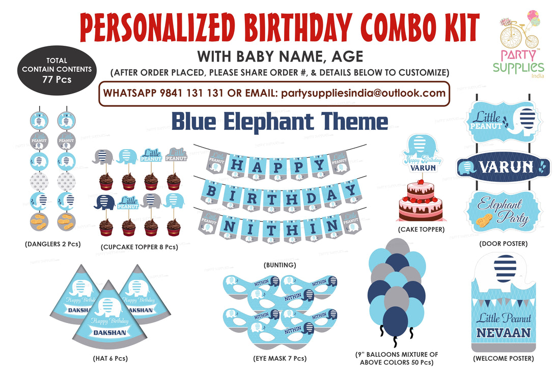 PSI Blue Elephant Theme Preferred Kit