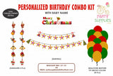PSI Christmas Theme  Basic Combo Kit - image 1 of 4 | Party Supplies India
