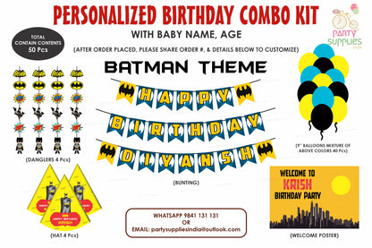 PSI Batman Theme Heritage Combo Kit