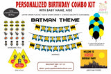 Batman Theme Heritage Combo Kit - image 1 of 6 | Party Supplies India