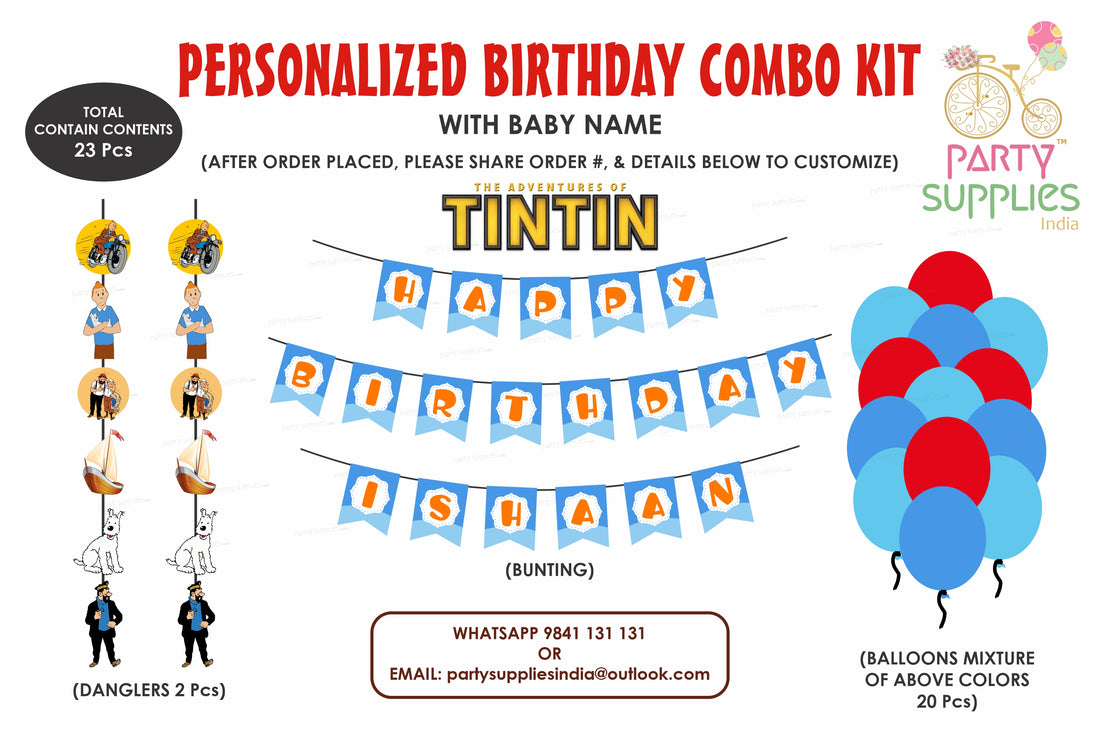 Tintin Theme Basic Combo Kit