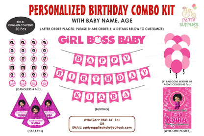 PSI Girl Boss Baby Theme Heritage Kit