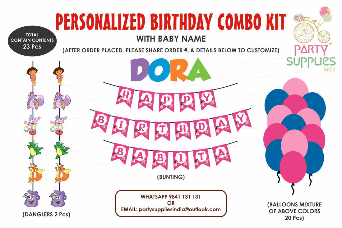 Dora the Explorer Theme Basic Combo Kit