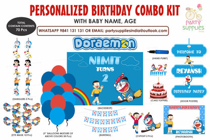 Doraemon Theme Exclusive Combo Kit
