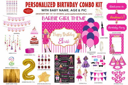 Barbie Theme Premium Combo Kit