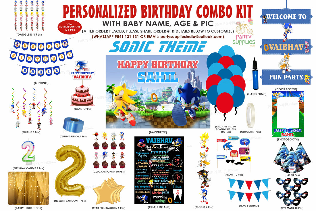 PSI Sonic the Hedgehog Theme Premium Kit