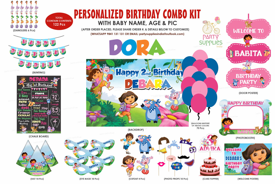 Dora The Explorer Theme Classic Kit