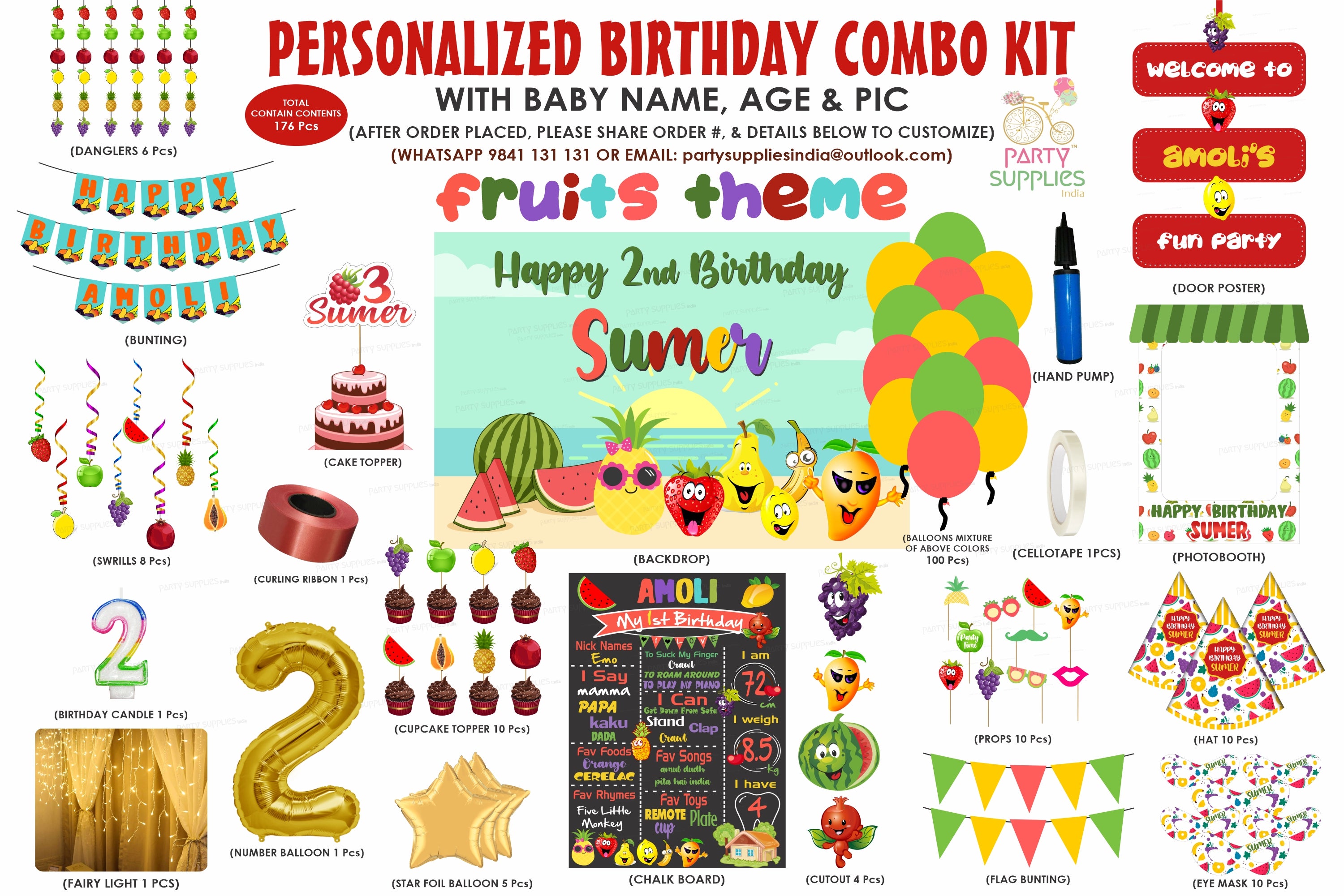 PSI Fruits Theme Premium Kit