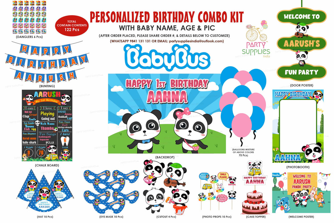 Baby Bus Theme Classic Kit