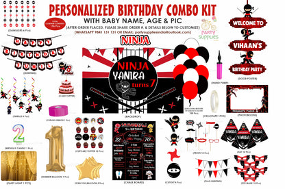 Ninja Theme Premium Combo Kit
