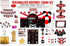 Ninja Theme Premium Combo Kit - image 1 of 12 | Party Supplies India