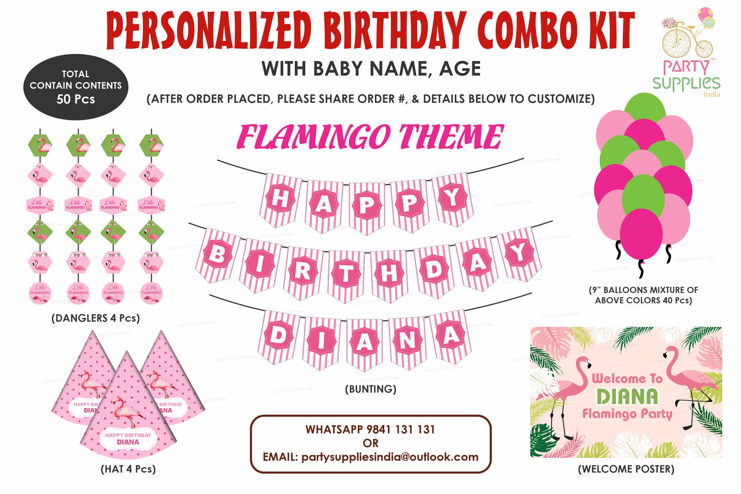 PSI Flamingo Theme Heritage Kit