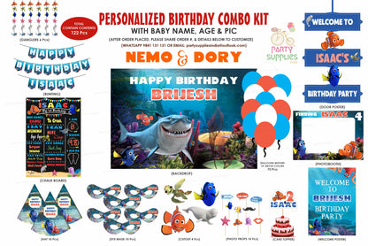 PSI Nemo and Dory Theme Classic Kit