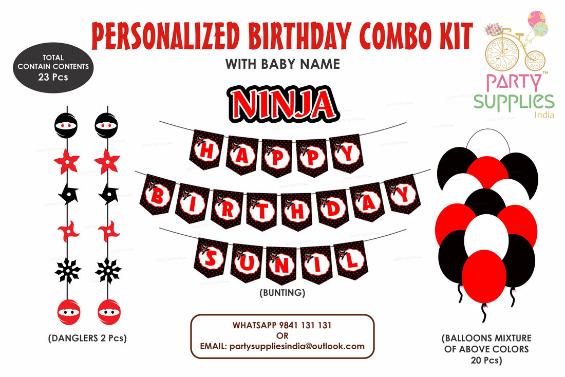 Ninja Theme Basic Combo Kit