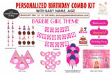 Barbie Theme Preferred Combo Kit - image 1 of 10 | Party Supplies India