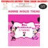Minnie Mouse Theme Square Backdrop - image 1 of 3 | Party Supplies India