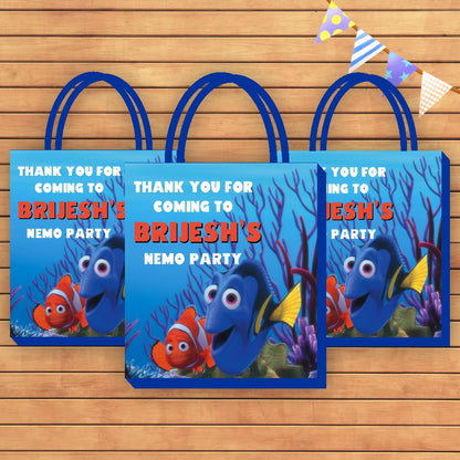 Nemo and Dory Theme Return Gift Bag