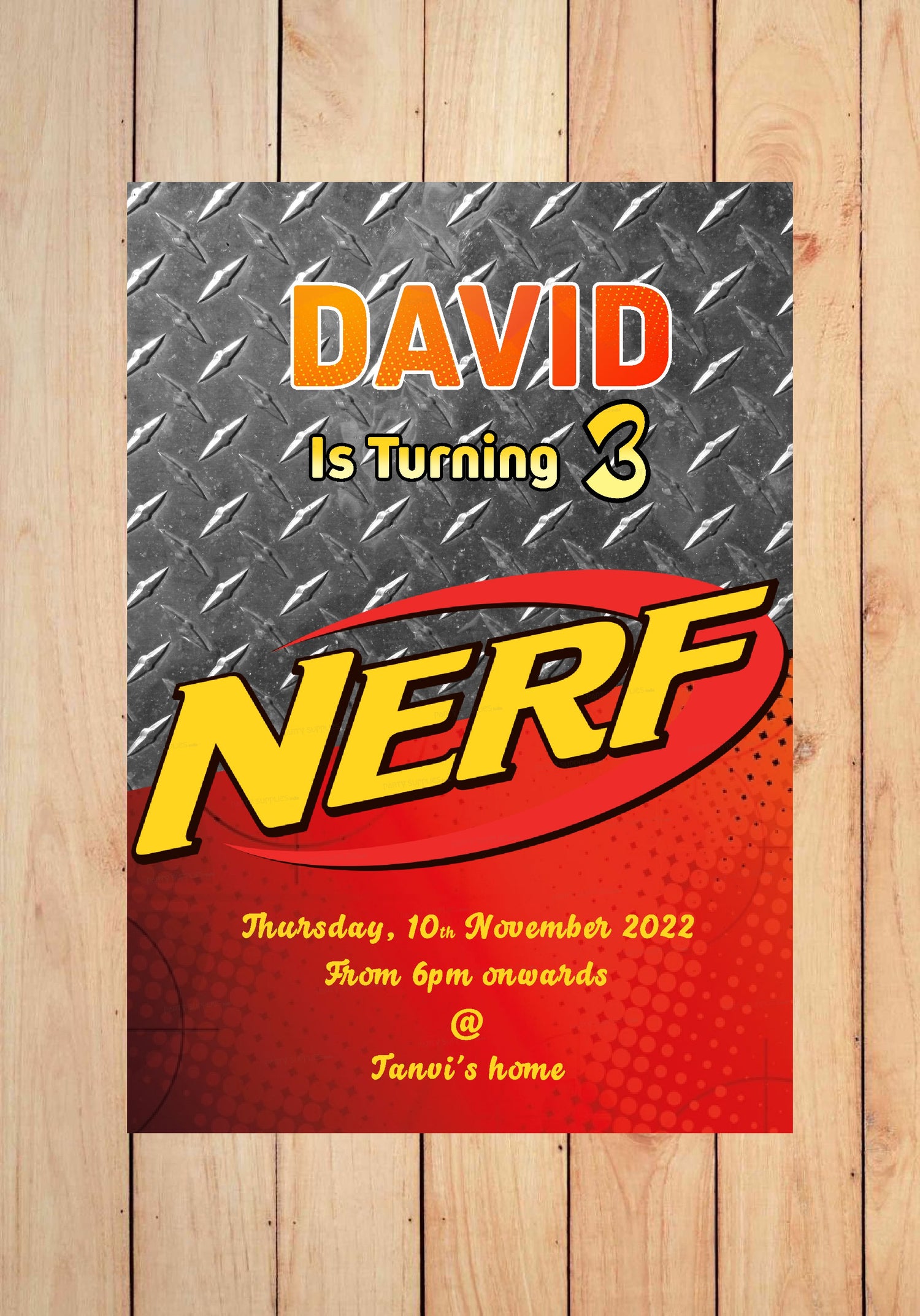 Nerf Themes Invite | Party supplies online – Party Supplies India nerf-themes-invite-party-supplies-online-party-supplies-india