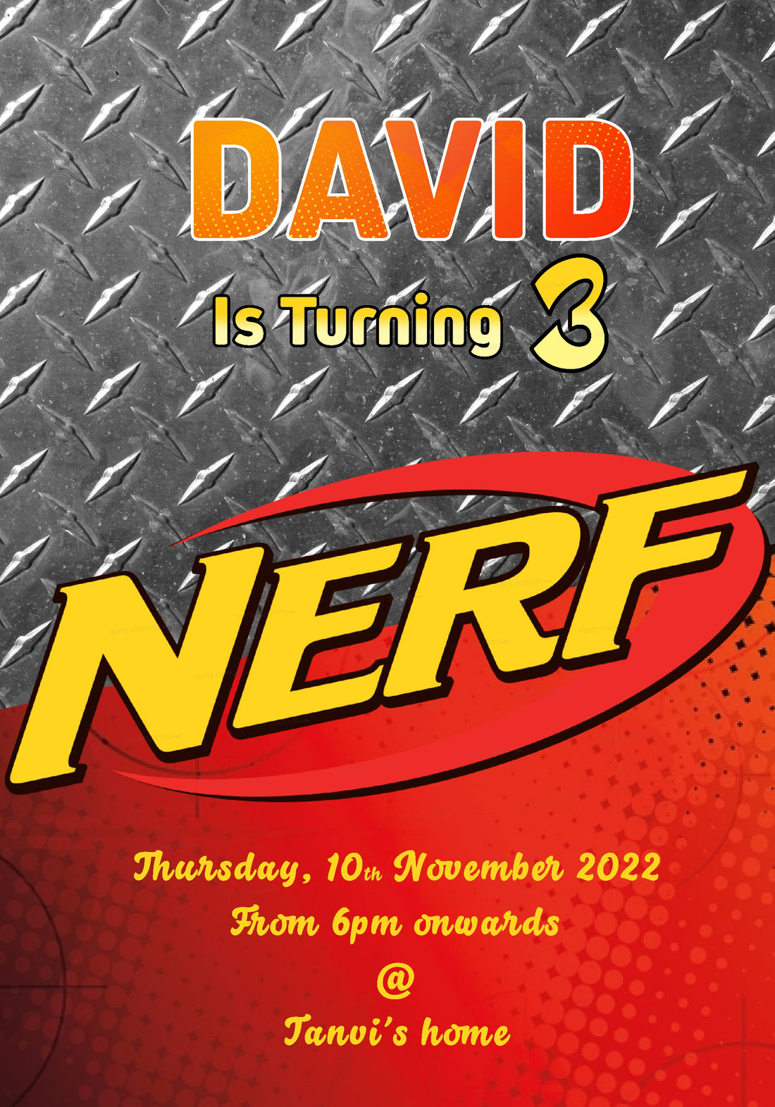 Nerf Themes Invite