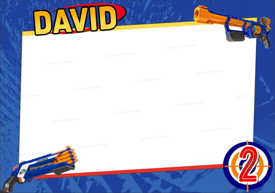 Nerf Theme PhotoBooth