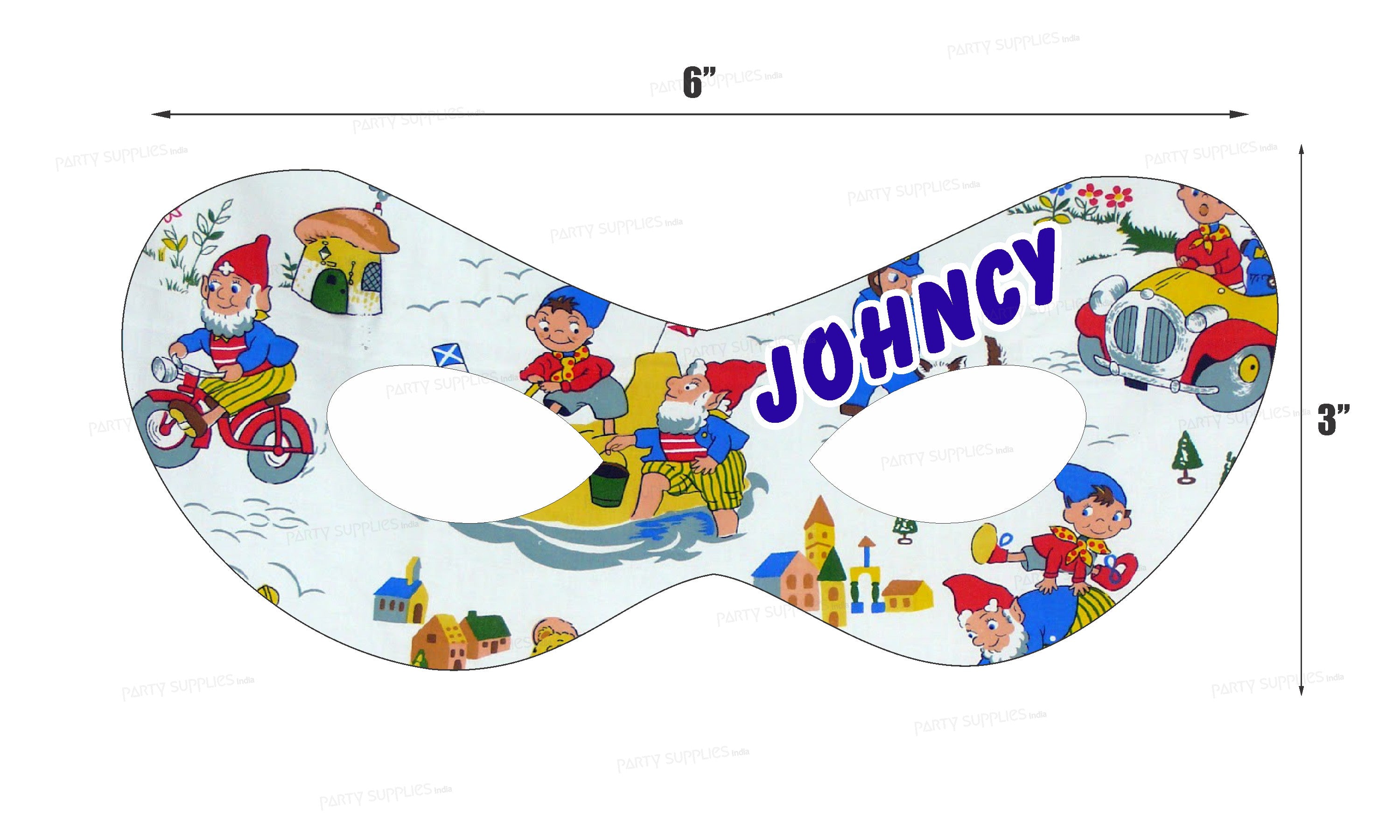 Noddy Theme Customized Eye Mask