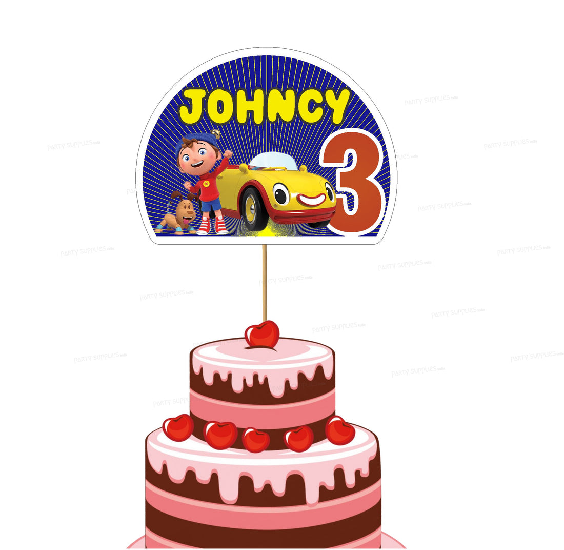 Noddy Theme Customized Cake Topper