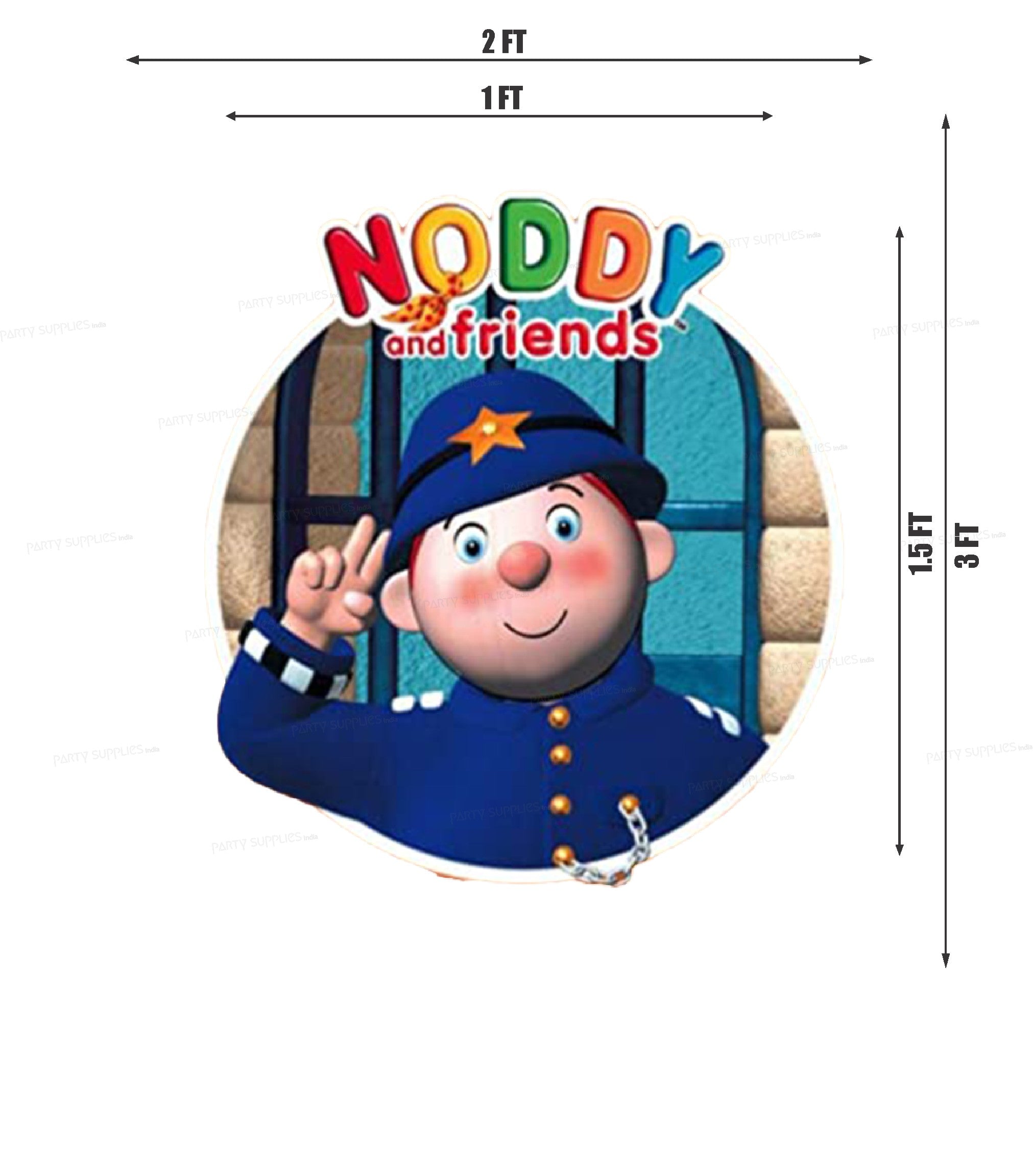 Noddy Theme Cutout NDY-14