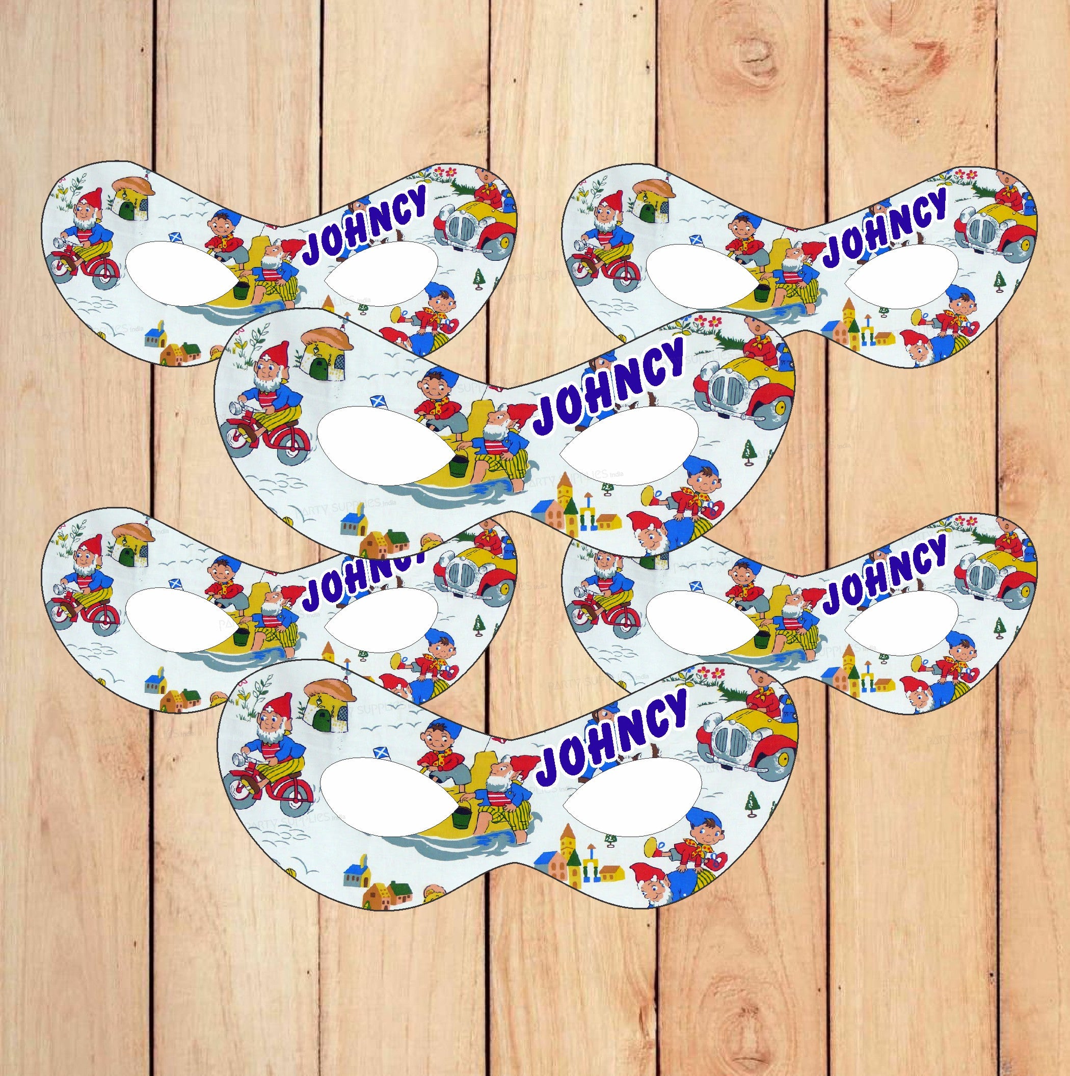 Noddy Theme Customized Eye Mask