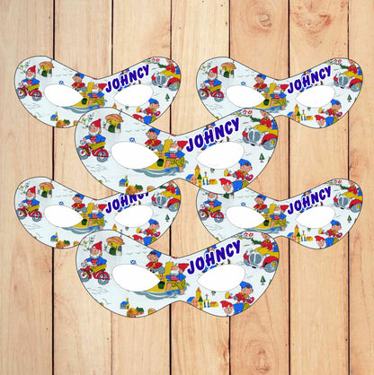 Noddy Theme Customized Eye Mask