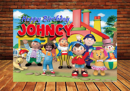 Noddy Theme Classic Backdrop