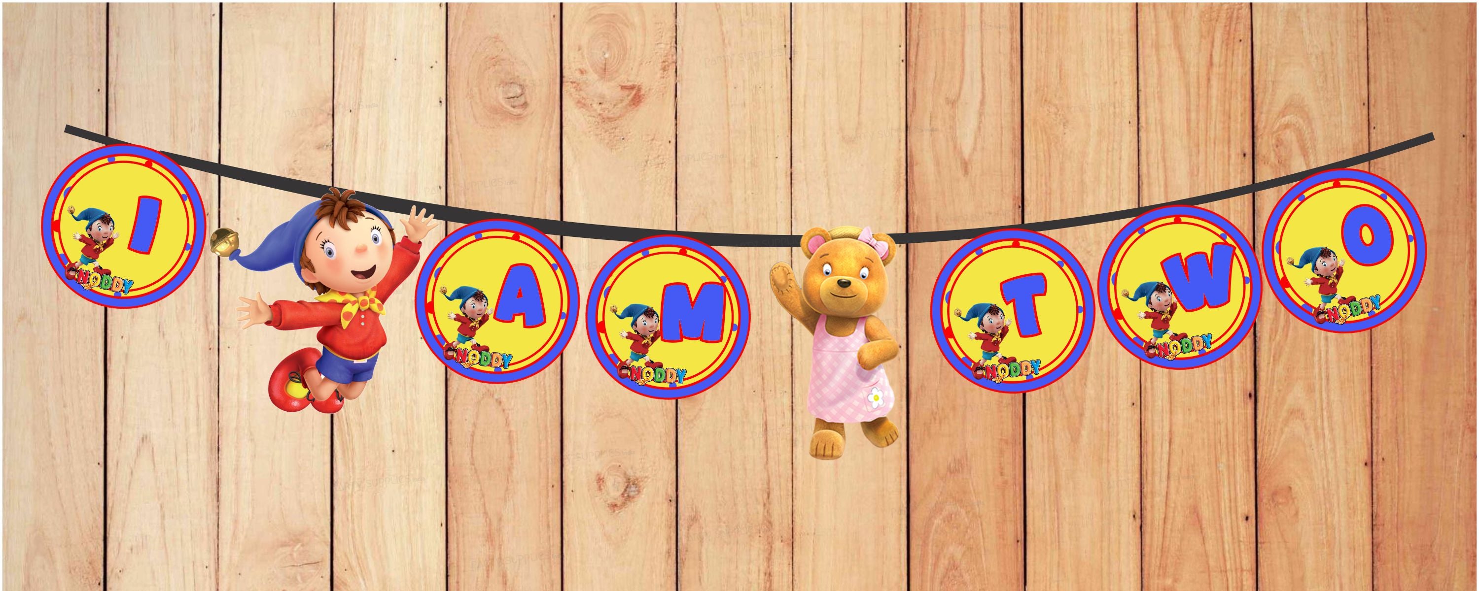 Noddy Theme Age Hanging